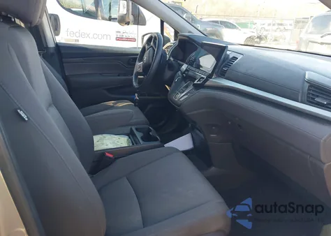 2019 Honda Odyssey Ex z USA, uszkodzony, nr VIN 5FNRL6H50KB018049